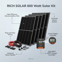 600 Watt Solar Kit — Lifestyle
