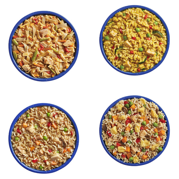 Mountain House Asian Inspired Freeze Dried Kit, 24-Count (48 Total Servings)