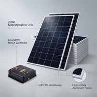 1600 Watt Solar Kit — Lifestyle