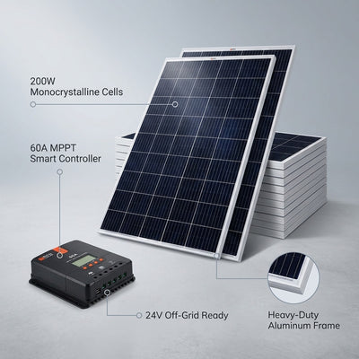 1600 Watt Solar Kit