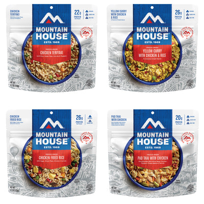 Mountain House Asian Inspired Freeze Dried Kit, 24-Count (48 Total Servings)